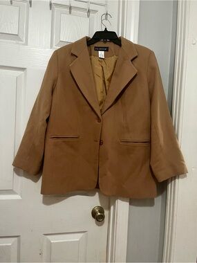 J.G. Hook Women's Tan Suit Blazer